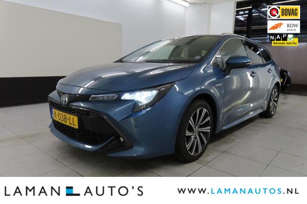 Toyota Corolla Touring Sports 2.0 Hybrid 184pk Business Plus | CarPlay Halfleder Trekhaak Parkeersensoren 17" LMV ECC LED ACC Camera Metallic | Hybrid Voorschoten