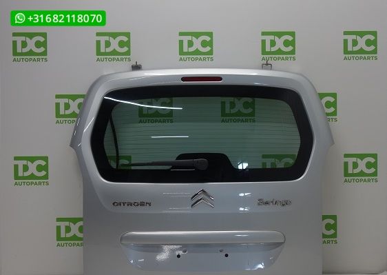 Citroen Berlingo ('08-'17) Achterklep zilvergrijs met ruit