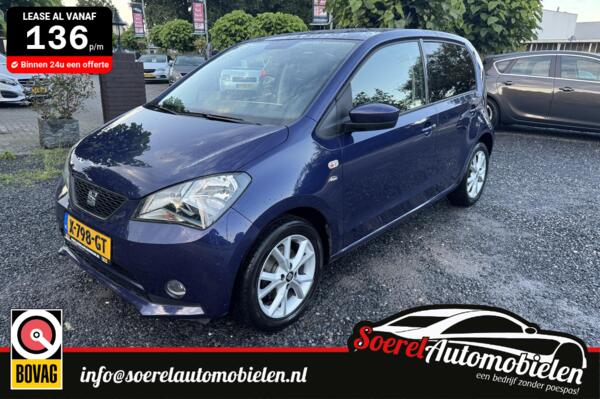 Seat Mii 1.0 FR Intense sport lm p,sens airco stoelverwarming