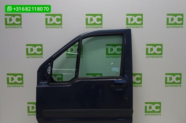 Ford Transit Connect ('02-'13) Voorportier links donkerblauw