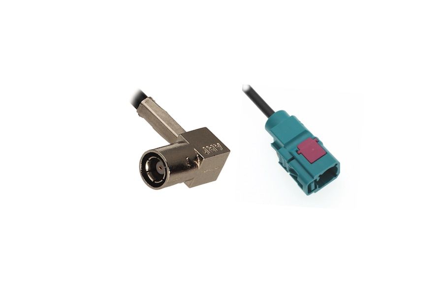 FAKRA F to SMB F 90° ADAPTER CABLE FAKRA F to SMB F 90° ADAPTER CABLE