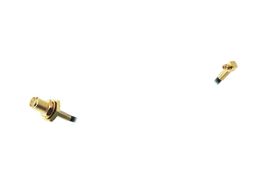 SMA F to MMCX M 90° CABLE ADAPTER SMA F to MMCX M 90° CABLE ADAPTER