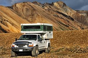 Mal auf Inseln campen mit einem Wohnmobil? – Island