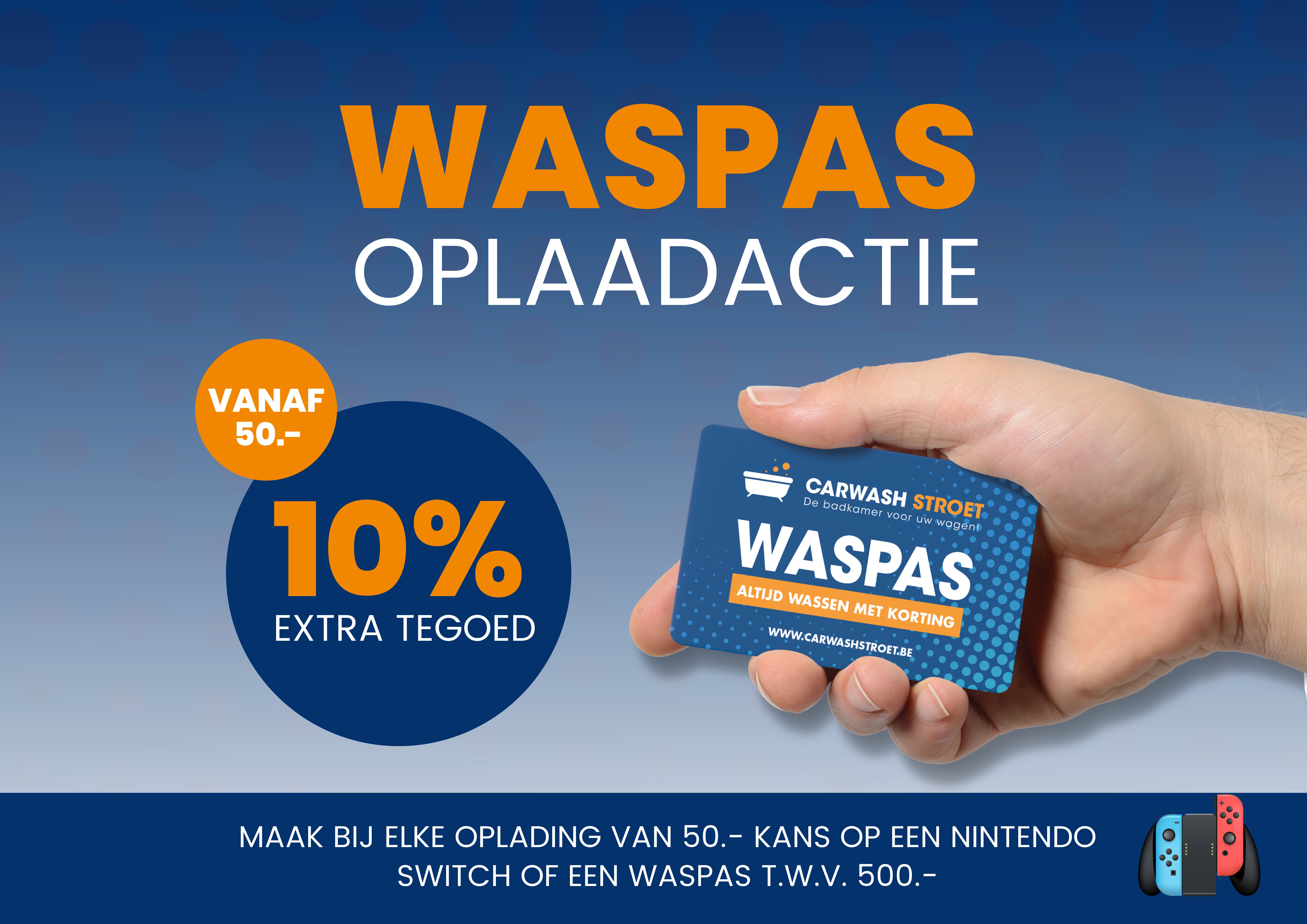 Waspas oplaadactie!