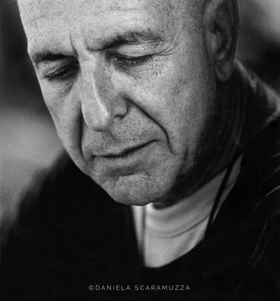 Leonard Cohen - Photo by Daniela Scaramuzza