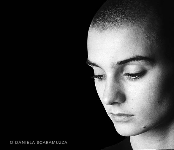 Sinead O'Connor - Portrait by Daniela Scaramuzza