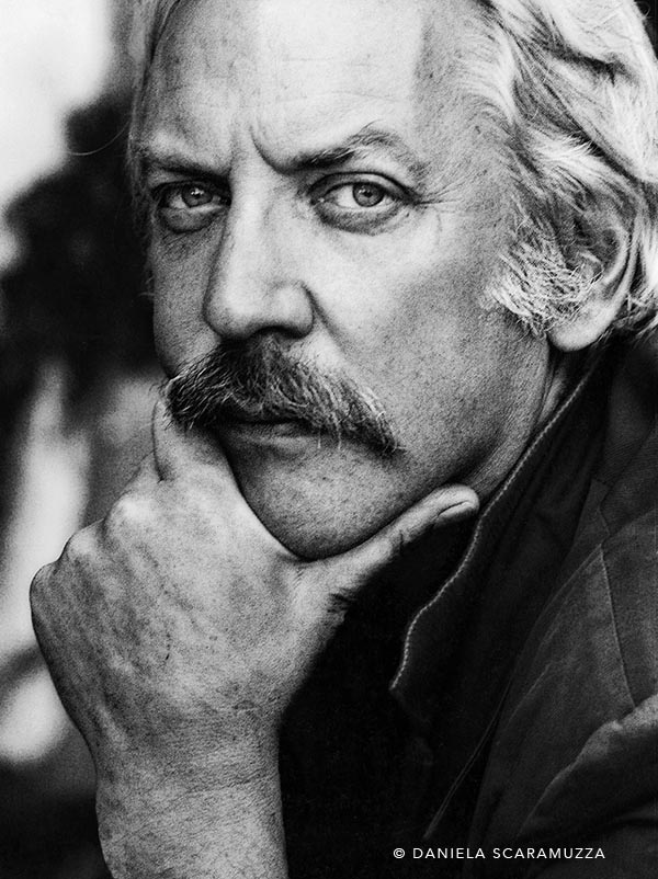 Donald Sutherland - Photo by Daniela Scaramuzza
