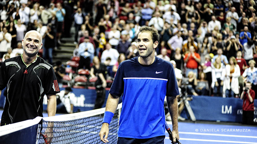 agassi e sampras photo by Daniela Scaramuzza