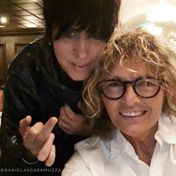 Diane Warren with photographer Daniela Scaramuzza