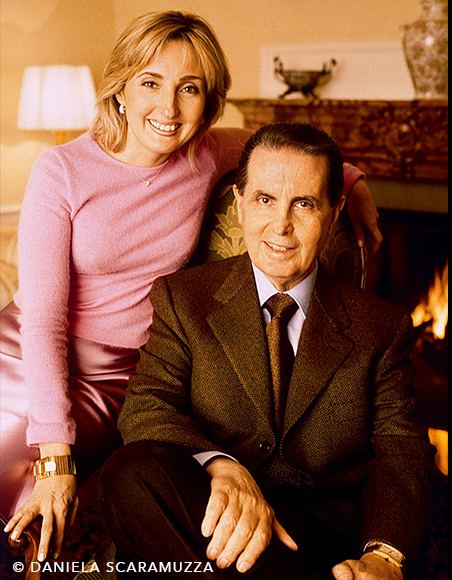 Ing. Ferruccio Fabbri with Daughter Elisabetta Fabbri - Photo by Daniela Scaramuzza