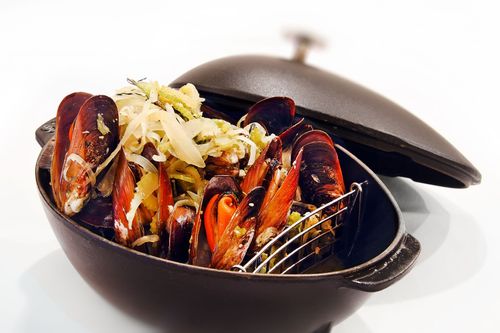 Mussels in cider broth, 500 g pouch