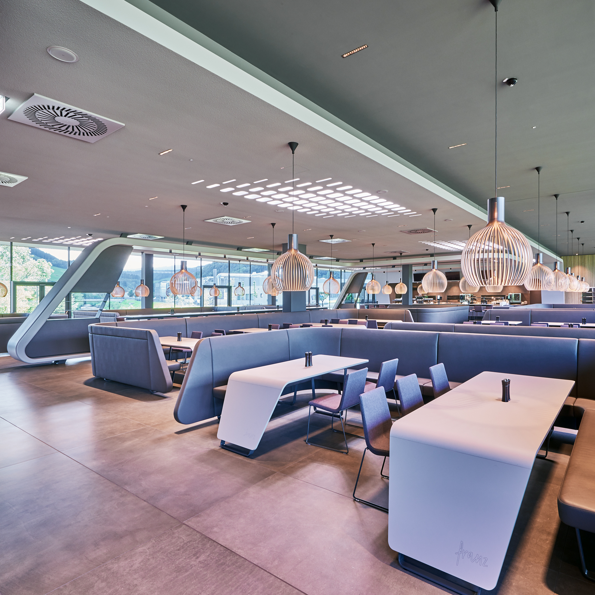 Betriebsrestaurant Franz innen a3bau