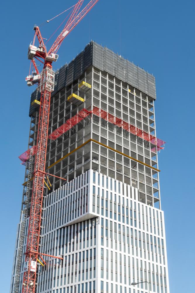 Tower mit Schalung