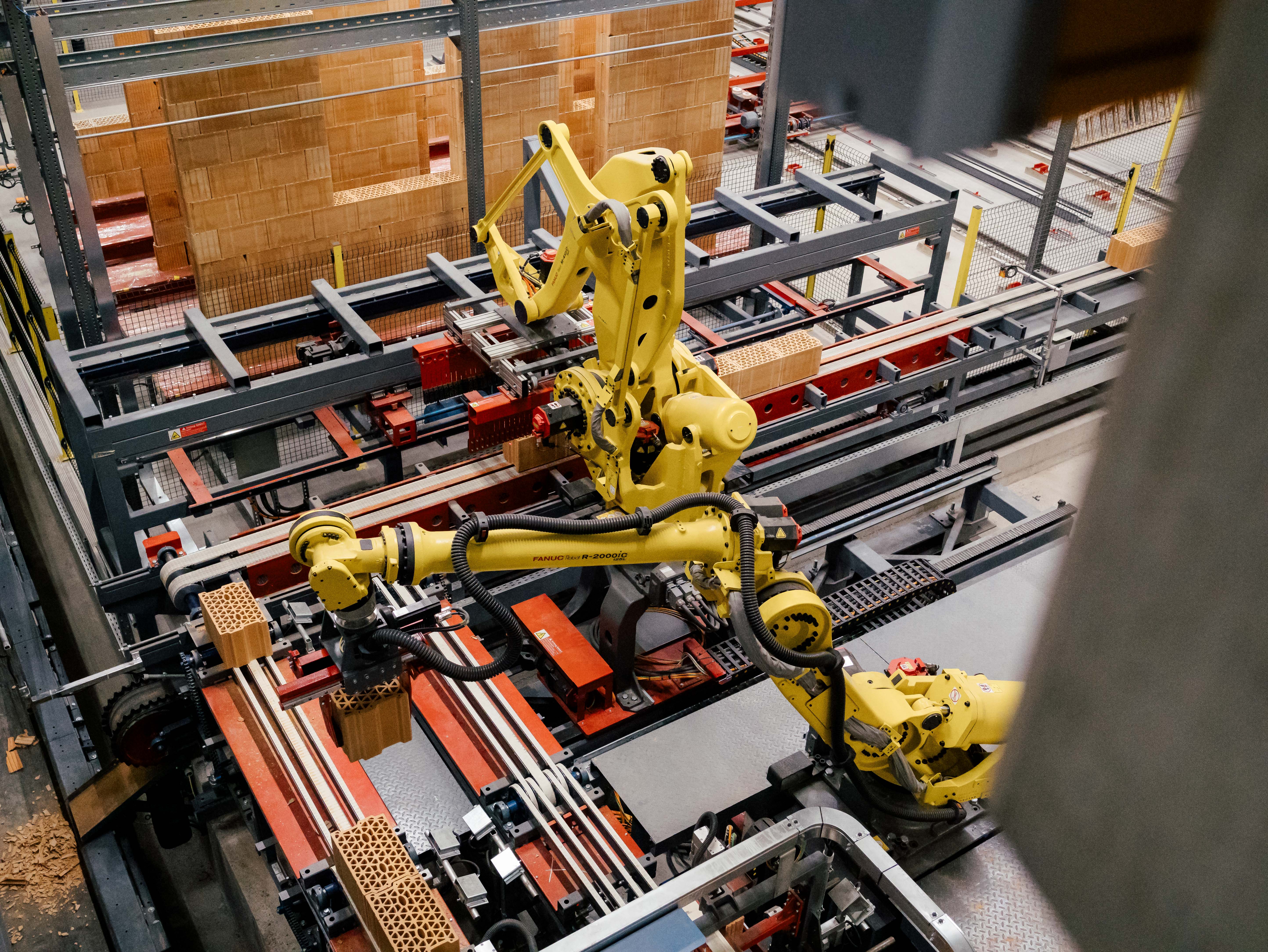 Vollautomatisierte Produktion der Elemente