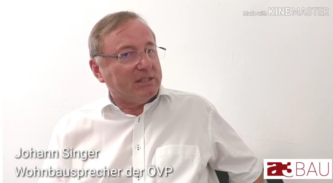 Johann Singer ÖVP Bautensprecher