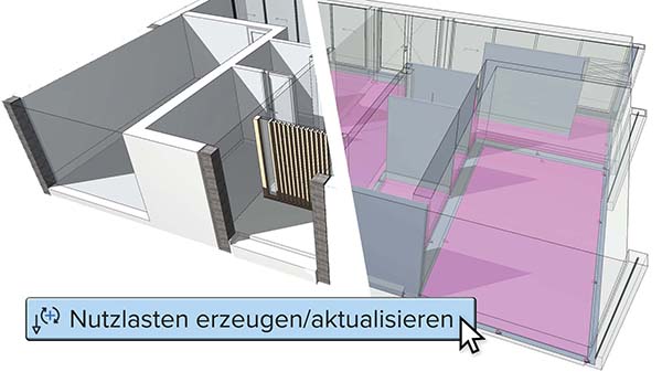Tragwerksanalyse-Modell