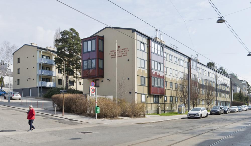 Gemeindebau nach der Sanierung