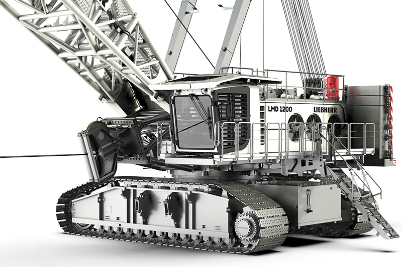 Teil einer Baumaschine