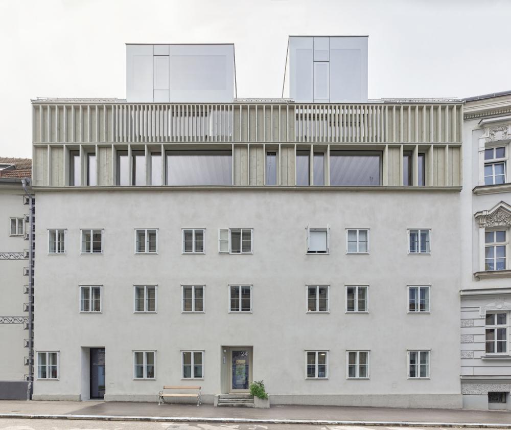 Saniertes Stadthaus in Linz