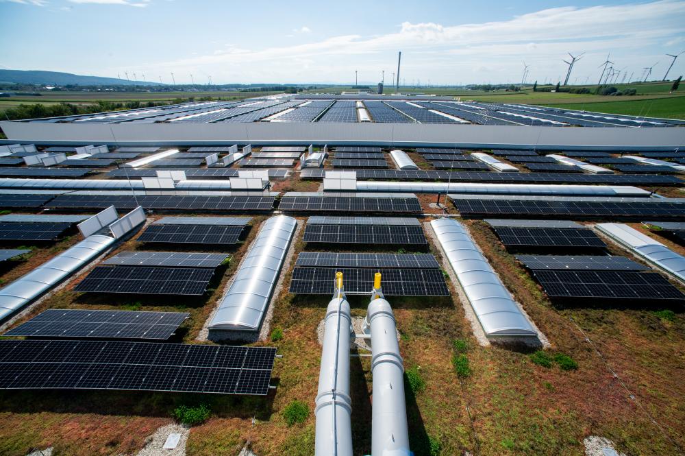 Solartstrom vom Dach bei Bauder