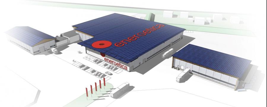 Solarmodul Produktion Energetica