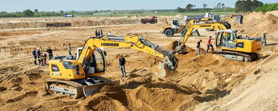 Liebherr Baumaschinen Roadshow