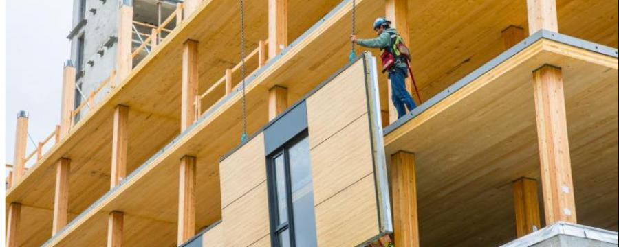 Vorfertigung im Holzbau