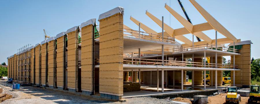 Alnatura Lehmfassade a3bau