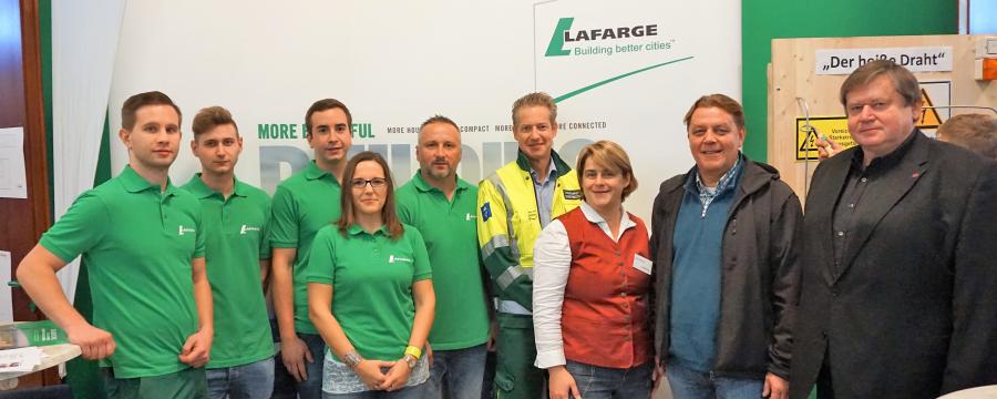 Lafarge Berufsinformationsmesse Mannersdorf a3bau
