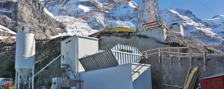 Liebherr Betonmischung a3bau