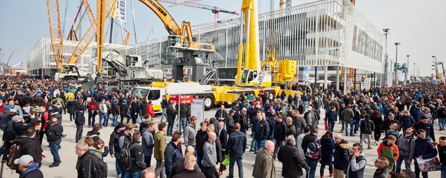 Liebherr bauma 2019 a3bau