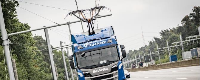 Scania Oberleitungs lkw a3bau