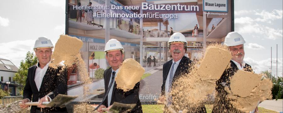 Spatenstich Blaue Lagune a3bau