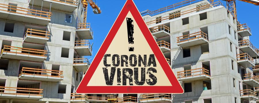Coronavirus Baustelle a3bau