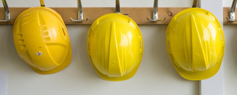 Baustelle Baustopp