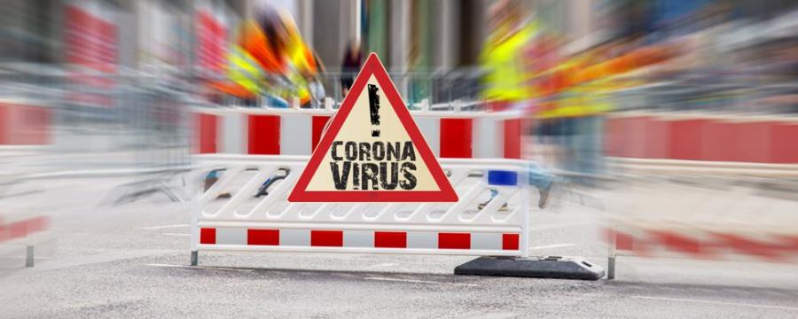 Corona Baustelle