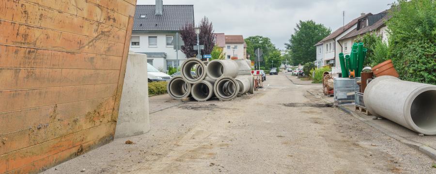 Austausch Kanalrohre