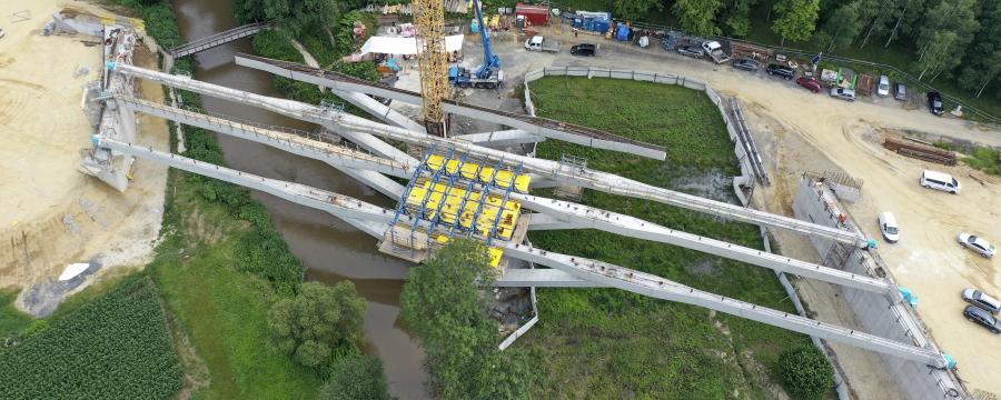 Lafnitztalbrücke Klappbrücke