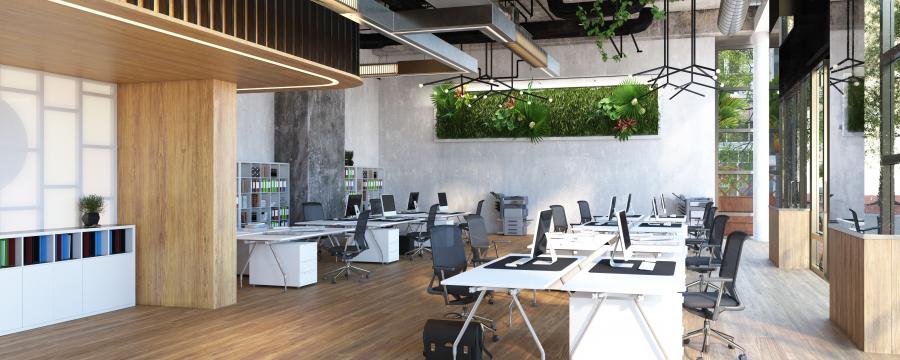 Modernes Büro Loft - neuer Büro-Stil
