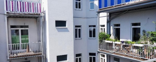 Saniertes Haus