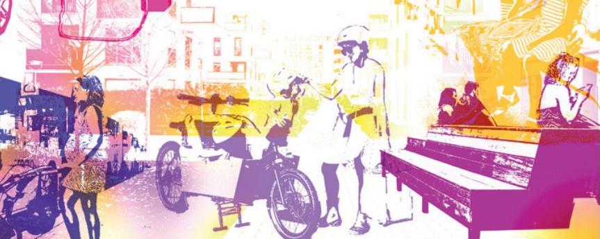Collage zum Thema Mobilität
