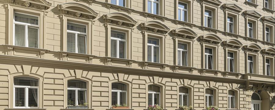 Fassade eines Gründerzeithauses