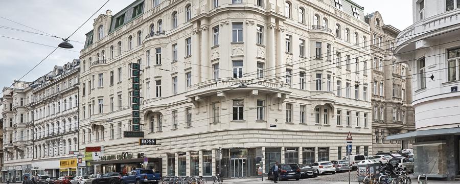 Gründerzeithaus Fassade in Wien