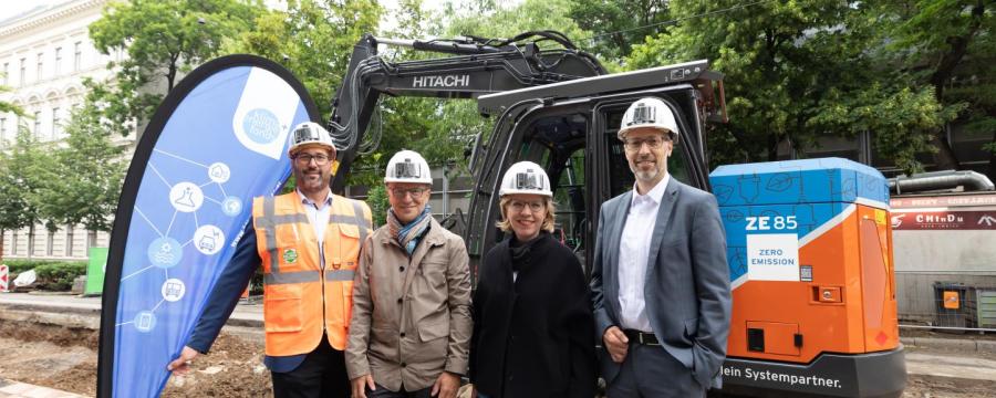 Die emissionsarme Baustelle ist real.