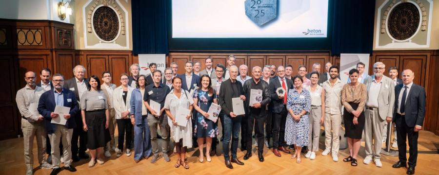 Die Gewinner des Österreichischen Betonpreises 2025