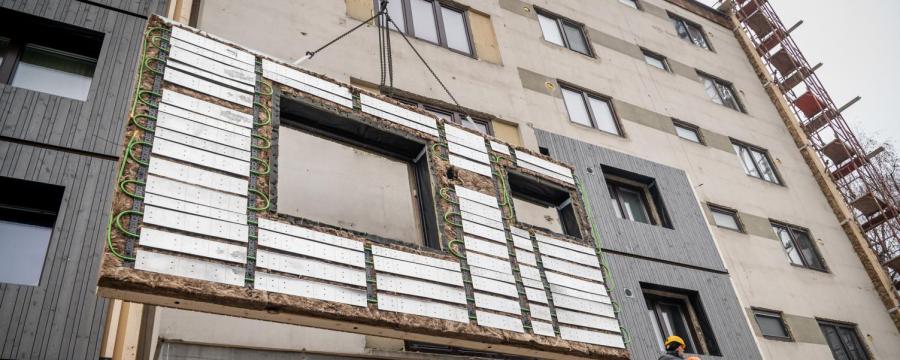 Serielle Sanierung, serielle Bauweise