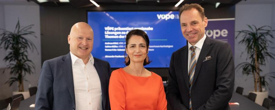 Roman Fritz-Salamon, Sabine Müller und Andreas Köttl