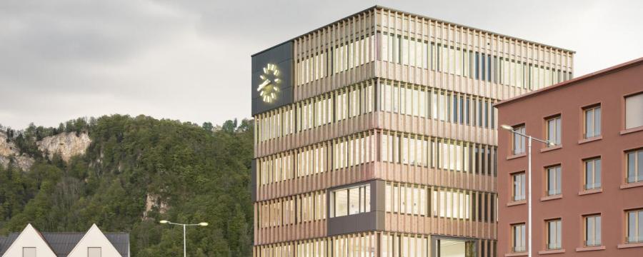 Rathaus aus Holz