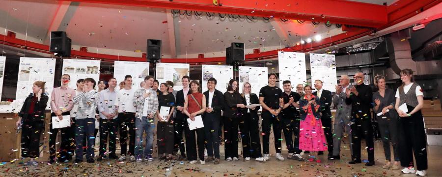 proHolz Student Trophy 2026 Preisverleihung Gruppenbild der Ausgezeichneten