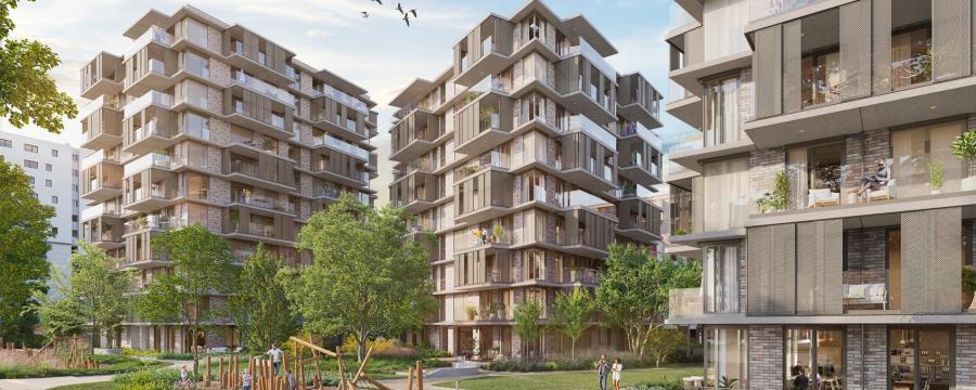 Village im Dritten Visualisierung